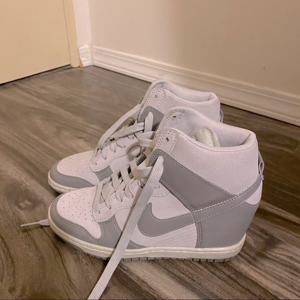 Nike Dunk Sky Hi Wedge Sneakers - US 5 - VGUC 😍